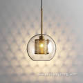Vintage Chandelier Glass Pendant Lamp For Hotel Room